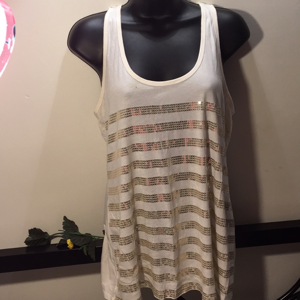 Womens white top - Picture 3 of 4